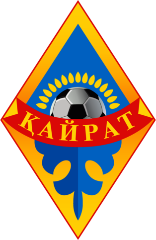 FK Kayrat Alma-Ata (early 10's logo)