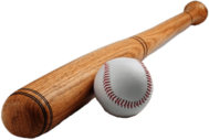 Baseball Bat & Ball