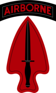 U S  Army Special Operations Command Ssi (1989 2015)
