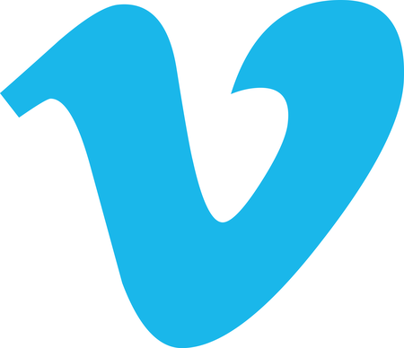 Vimeo Icon Blue