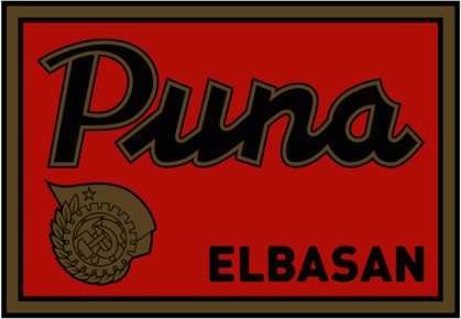 Puna Elbasan (1950's logo)