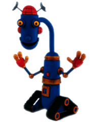 Little Robots Stretchy Hands Up