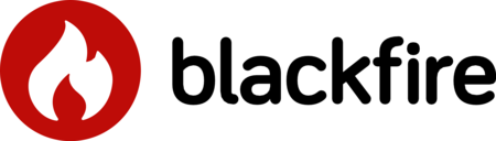Blackfire wordmark inverted