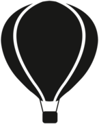 Hot Air Balloon Simple Clipart