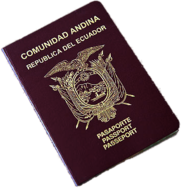 Passport of the Republic of Ecuador