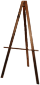 Simple Wooden Easle