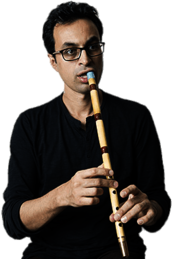 Musician Playing the Ney