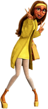 Big Hero 6 Honey Lemon Peace Sign