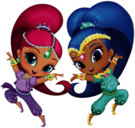 Shimmer and Shine Dancing