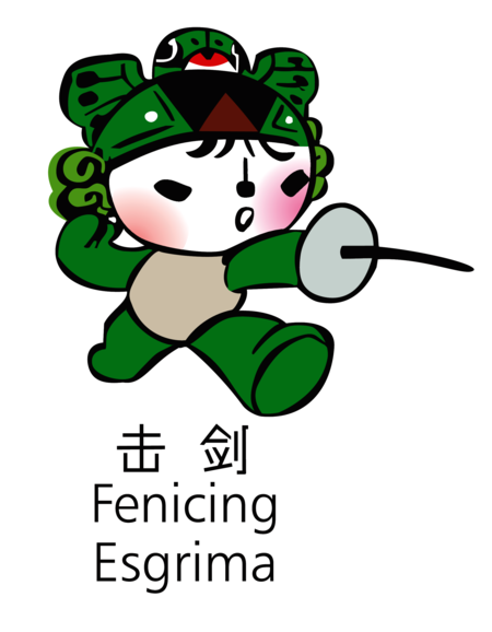 Beijing 2008 Mascota_fencing