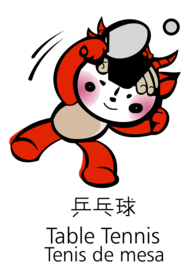mascota pekin 2008(tenis de mesa)bejing2008mascota(Table tennis