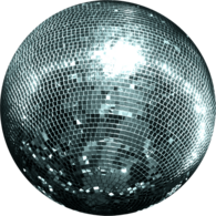 Disco Ball From Under