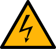 High Voltage Warning Sign
