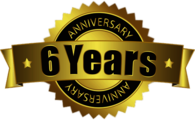 6 Years Anniversary Badge
