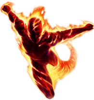 Human Torch Flames