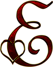 Valentine Capital Letter E