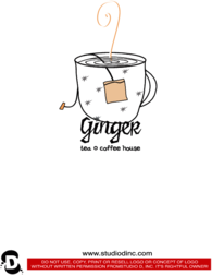 Ginger tea o coffee house