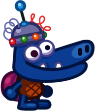 Travis the Bibbling BrainyGator