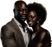 Viola Davis and Julius Tennon