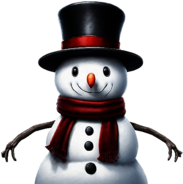 Snowman with Top Hat