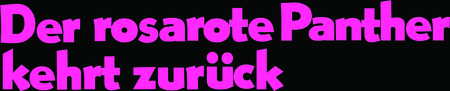 Der Rosarote Panther Kehrt Zurueck