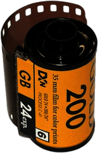 Vintage Kodak Film Roll