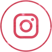 instagram neon icon pink