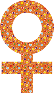 Floral Female Symbol