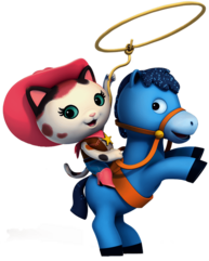 Sheriff Callie on Her Horse