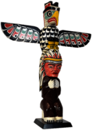 Thunderbird and Chief Totem