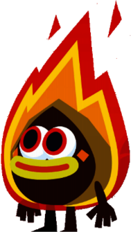 Shoney the Amazin' Blazin' Raisin Looking Up