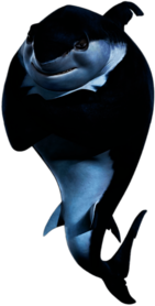 Shark Tale Character Frankie the Shark