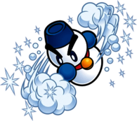 Kirby Chilly Making Snow
