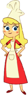 Trulli Tales Character Miss Frisella