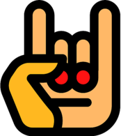 Rock N Roll Hand Symbol