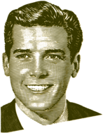 Smiling Happy Man Vintage Photo