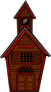 Wooden School Building