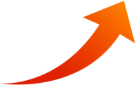 Orange Arrow Pointing Top Right