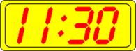 Digital Clock 11:30