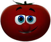 Bob the Tomato Smiling