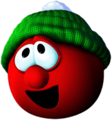 Bob the Tomato Wearing Winter Hat