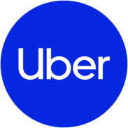 Uber blue round 