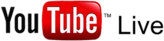 YouTube Live logo landscape