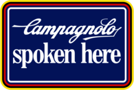 Campagnolo spoken here sign