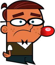 The Fairly OddParents Character Elmer the Nerdy Kid With Zit