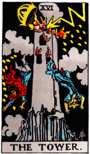 Tarot Card the Tower