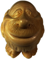 Domovoi House Spirit Wooden Sculpture