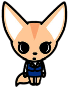 Aggretsuko Character Fenneko the Fennec Fox