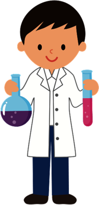 Scientist Holding Test Tubes