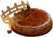 Epiphany French Cake and Crown
